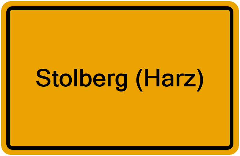 Handelsregisterauszug Stolberg (Harz)